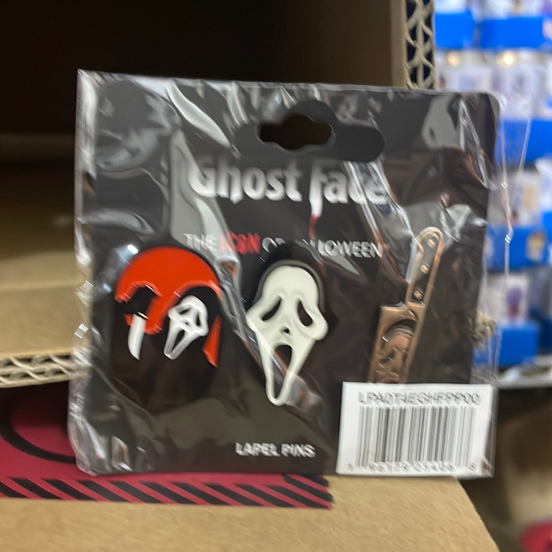 Bioworld Ghost Face Slasher Variety Lapel Pins