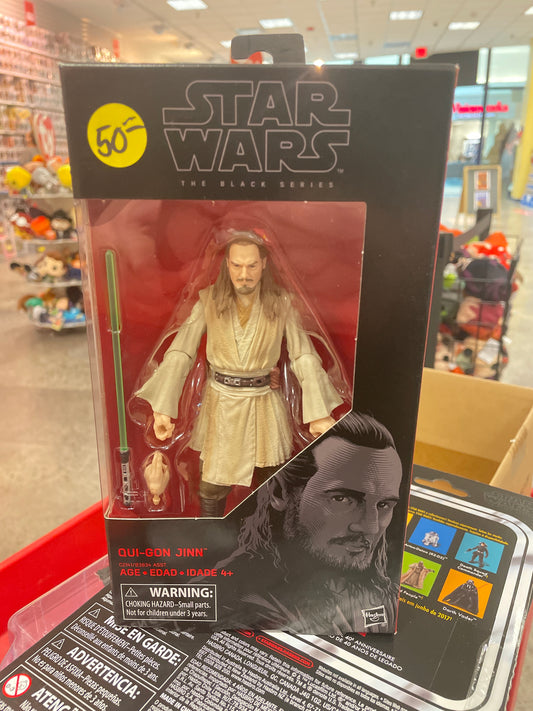 Star Wars  Qui-Gon Jinn 40 Black Series Action Figure