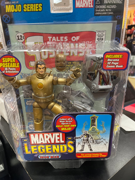 Marvel Legends iron man good  variant  mojo series Toy Biz