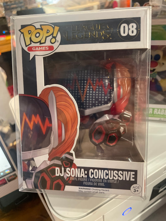 Leage of Legends 08 DJ Sona Concussive Funko Pop vinyl figure games