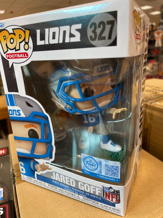 NFL Lions Jared Goff 327 Funko Pop! Vinyl Figure