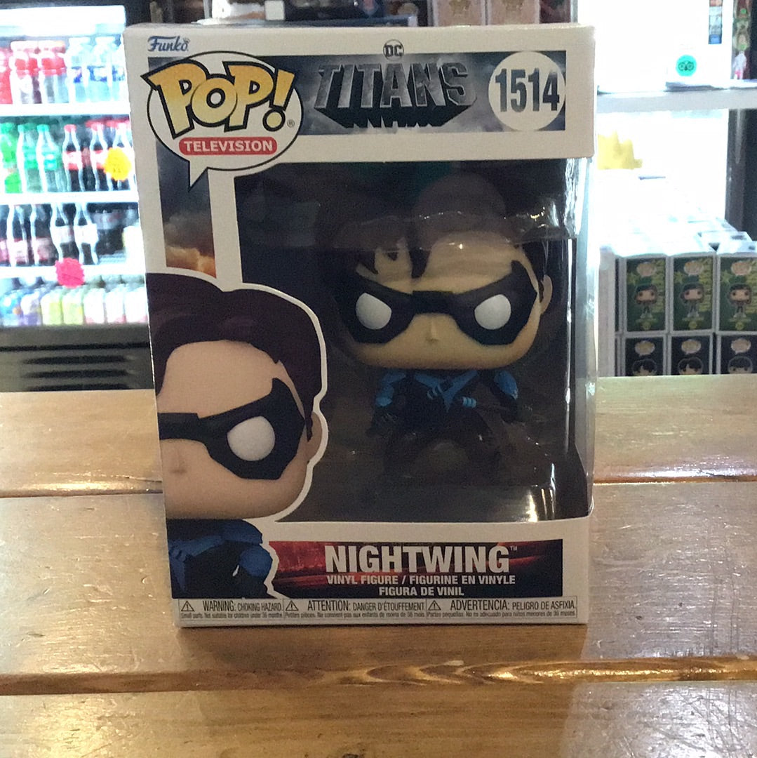 DC Titans Nightwing #1514 Funko Pop! Vinyl Figure