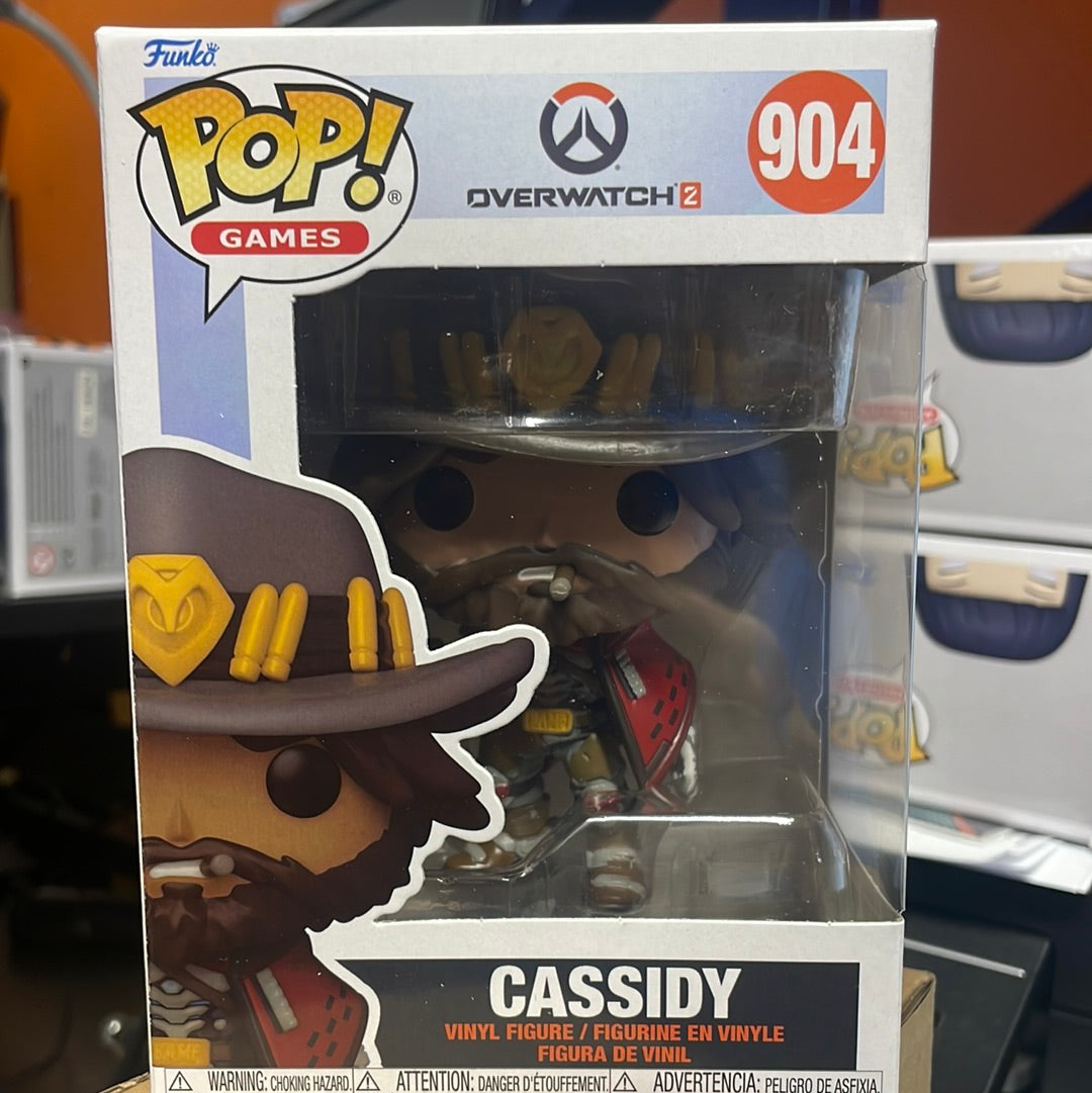 Overwatch 2 - Cassidy #904 - Funko Pop! Vinyl Figure (Video Games)