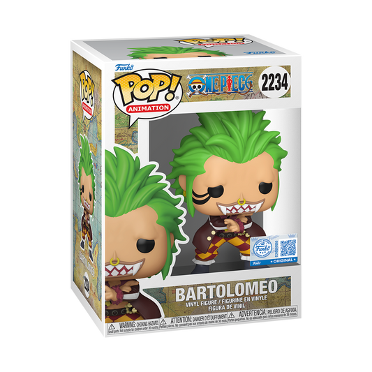 One Piece Bartolomeo exclusive 2234 Funko Pop! Vinyl figure anime