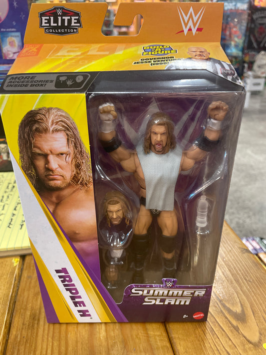 WWE Elite Triple H MATTEL action figure new