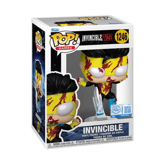 Invincible Flying Kick bloody exclusive 1246 Funko Pop vinyl figure cartoon