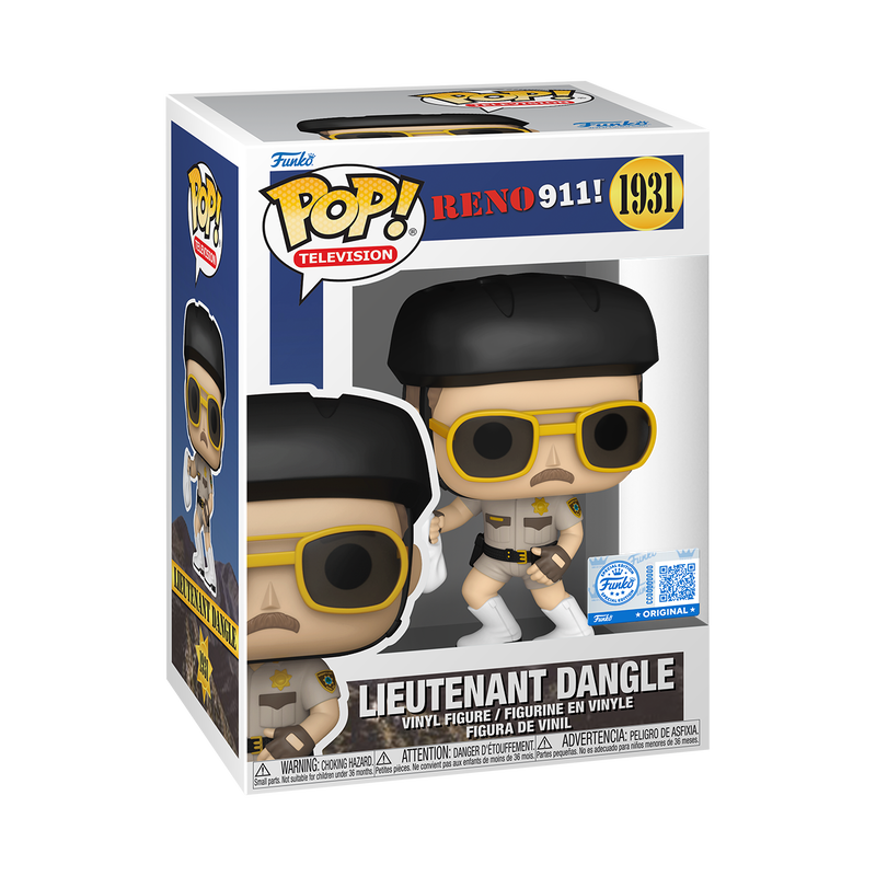 Reno 911 Lieutenant Dangle 1931 Funko Pop! Vinyl Figure television