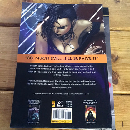 Titan Comics - The Girl Who Kicked the Hornets Nest - Graphic Novel