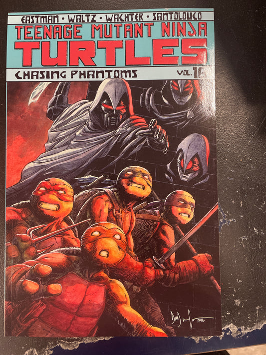 TMNT Chasing Phantoms  teenage mutant ninja turtles Graphic Novel