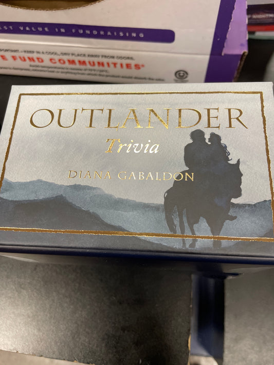 Outlander trivia game - Diana Gabaldon