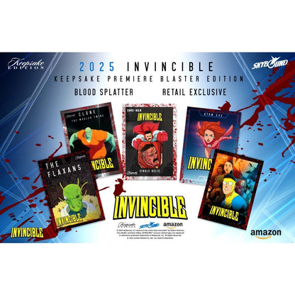 Invincible trading cards blaster box keepsake