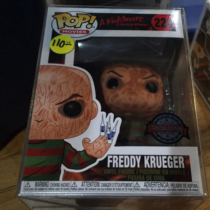 Freddy Krueger Exclusive syringe fingers Funko Pop! VINYL Figure