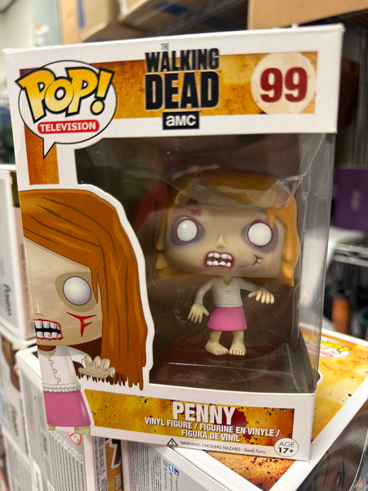 The Walking Dead penny 99 Funko Pop! Vinyl figure new