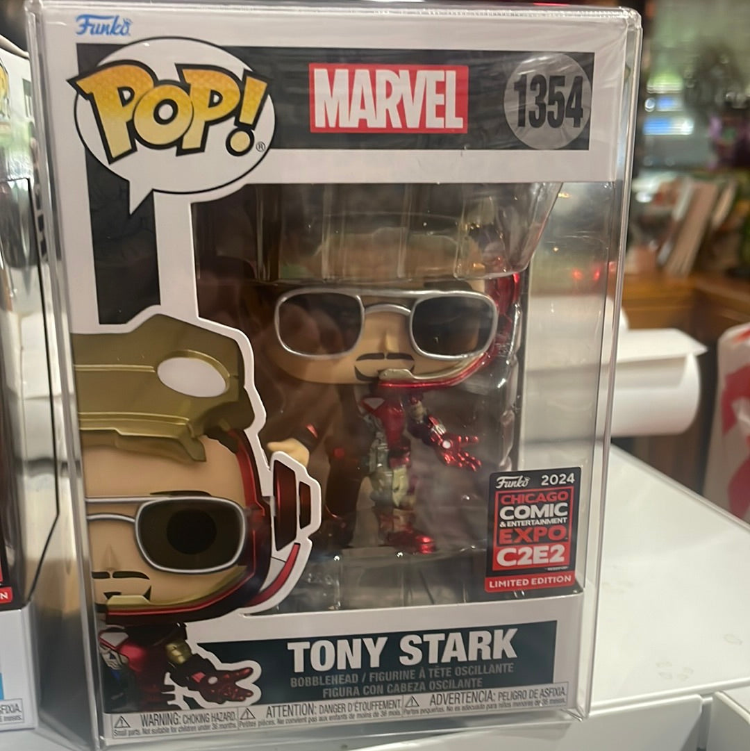 Tony Stark 1354 exclusive Funko Pop Vinyl Figure marvel