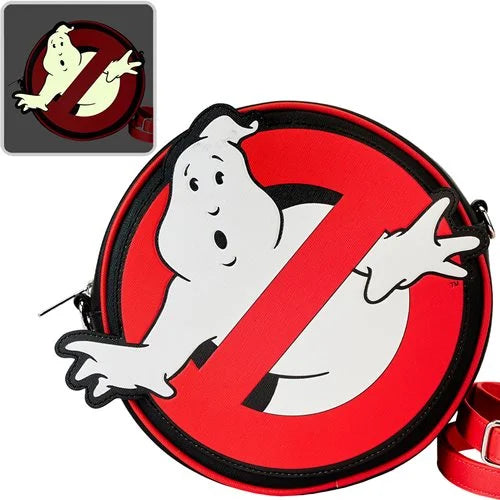 Ghostbusters no ghost Logo GITD crossbody by Loungefly