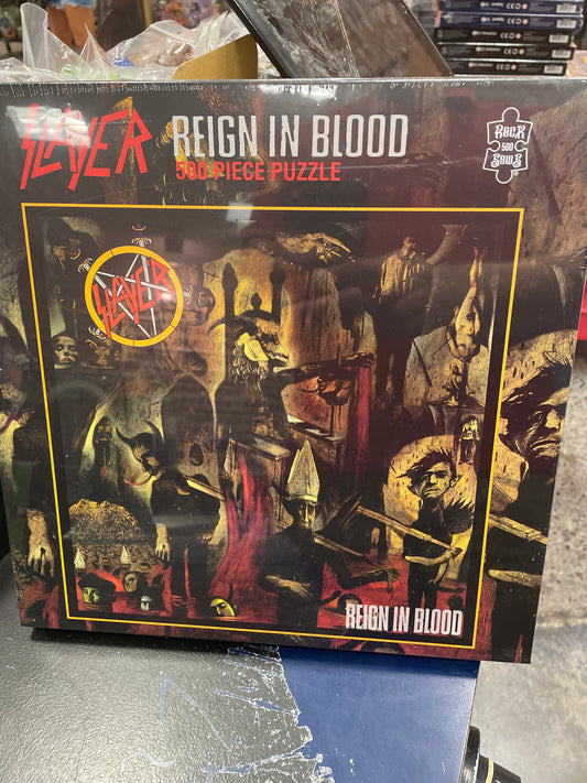 Slayer Reign in Blood 500 piece puzzle new