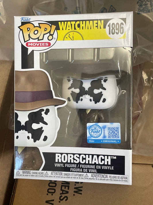 Watchmen Rorschach 1896 exclusive Funko Pop! Vinyl Figure movie
