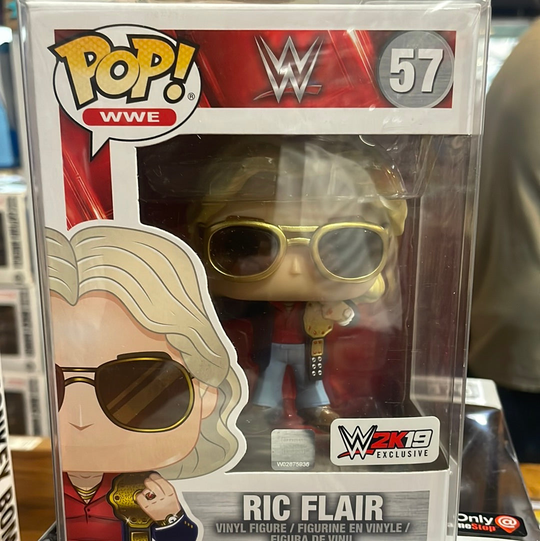 WWE Nature Boy Ric Flair 2k19 exclusive Funko Pop! Vinyl figure sports