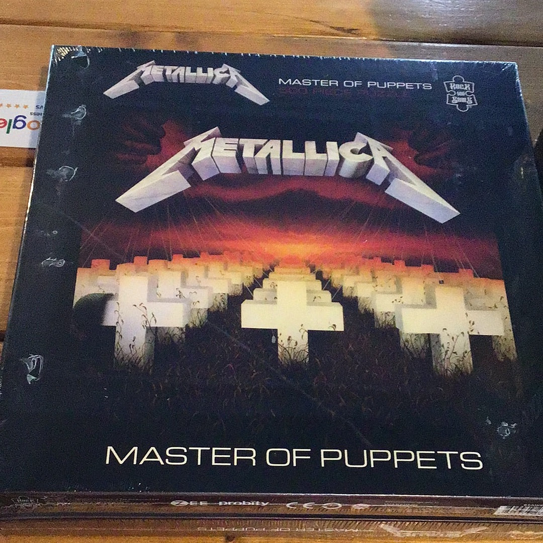 Metallica Master of Puppets 500 piece puzzle