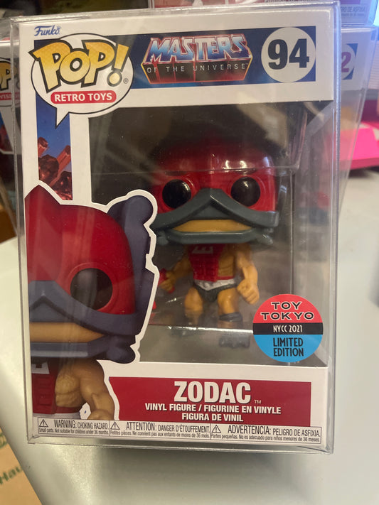 MOTU Zodac 94 Masters of the Universe exclusive Funko Pop! Vinyl cartoon