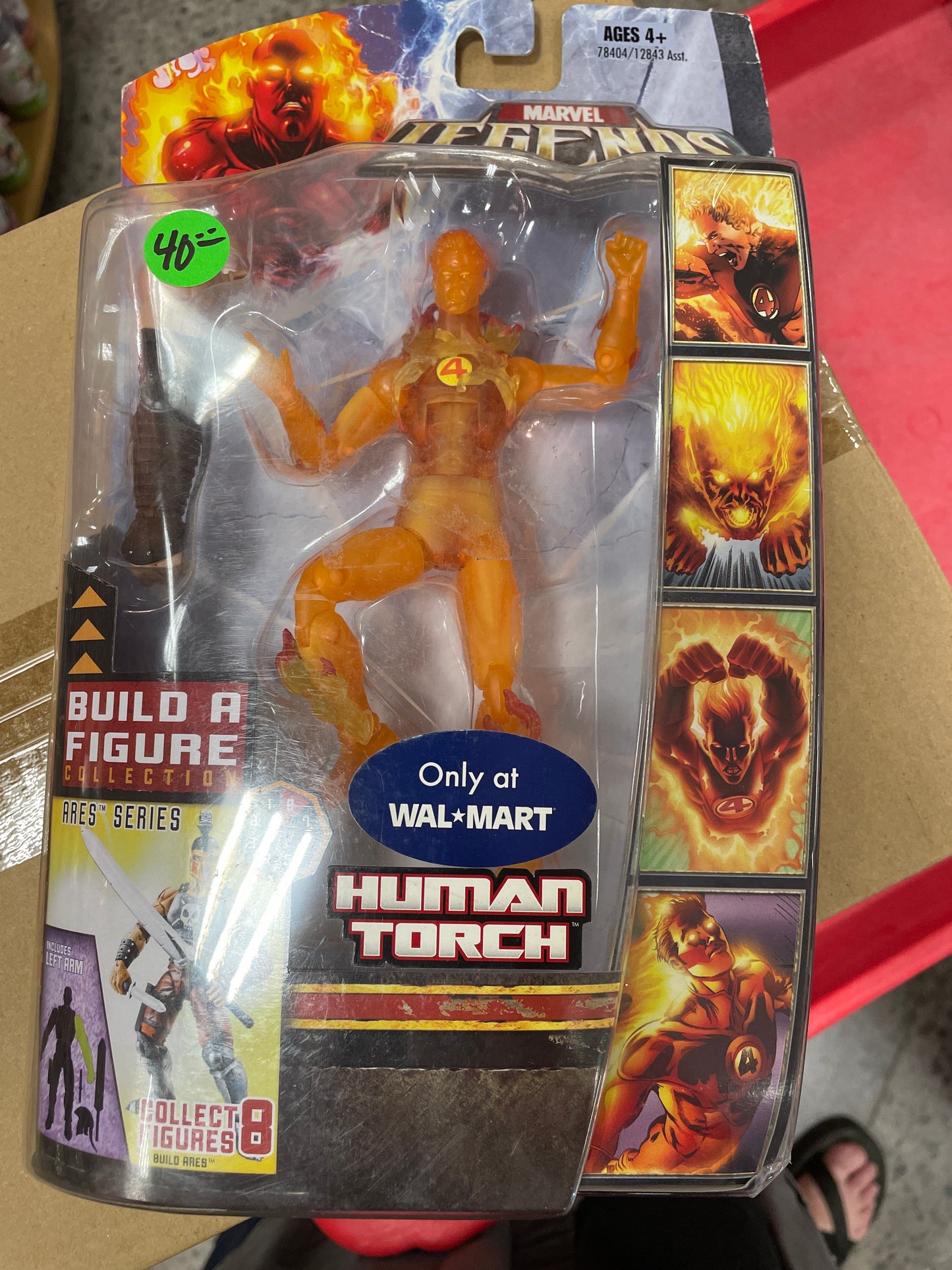 Marvel Human Torch- Exclusive Legends Series Action Figure