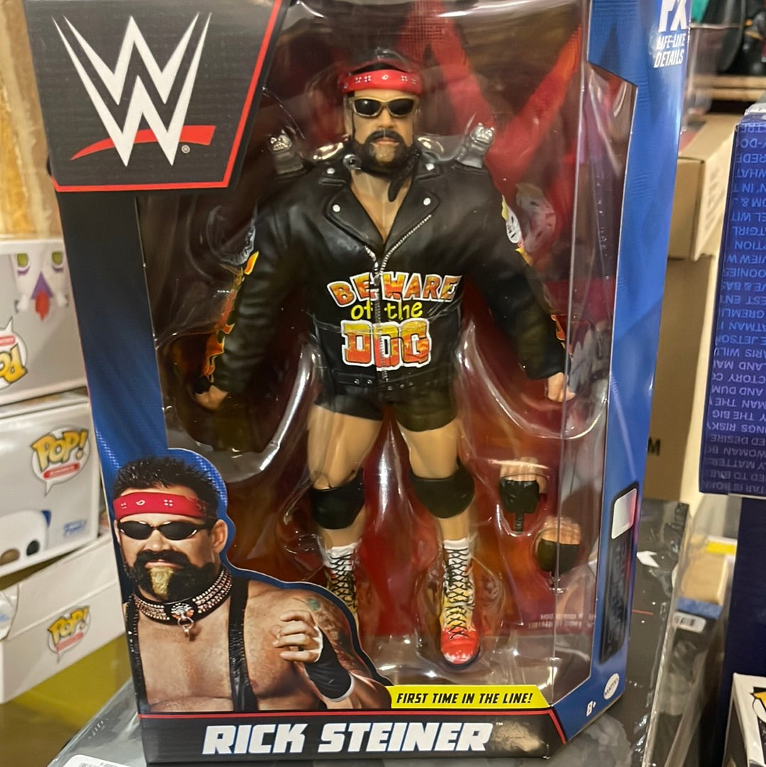 WWE - Rick Steiner - Elite Collection Action Figure (Wrestlemania) (Sports)