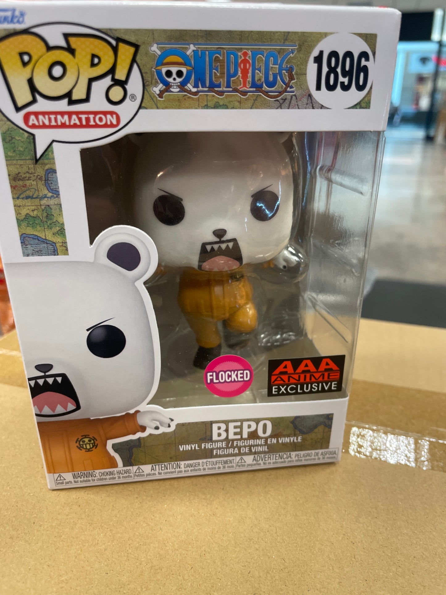One Piece Bepo 1896 exclusive Funko Pop! Vinyl figur
