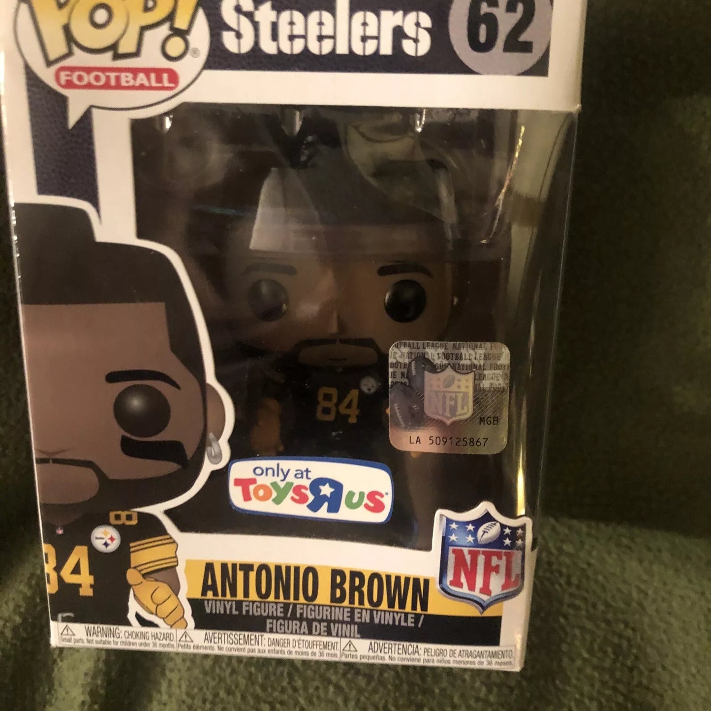 Antonio Brown #62 Toys r Us Exclusive