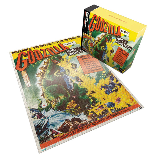 Godzilla King of the Monsters! - 1000 Piece Super-Puzzle by Super 7
