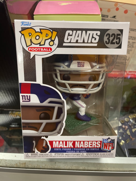 NFL Malik Nabers 325 Funko Pop! Vinyl Figure television