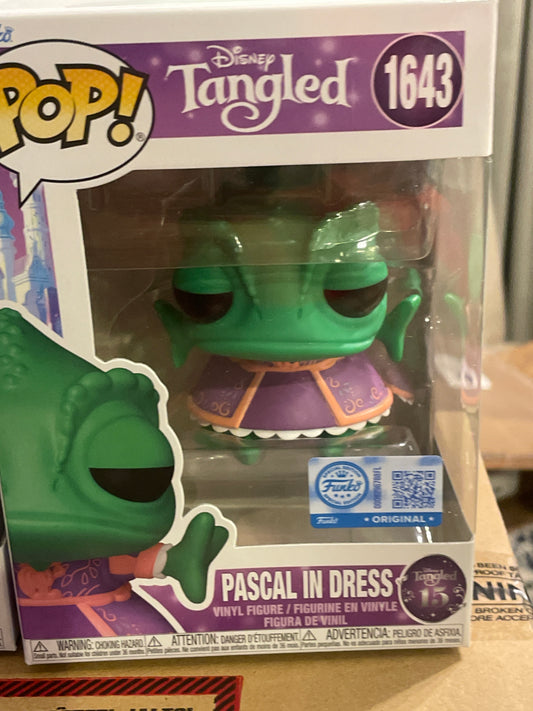 Disney Tangled pascal in dress 1643 exclusive funko Pop! Vinyl Figure