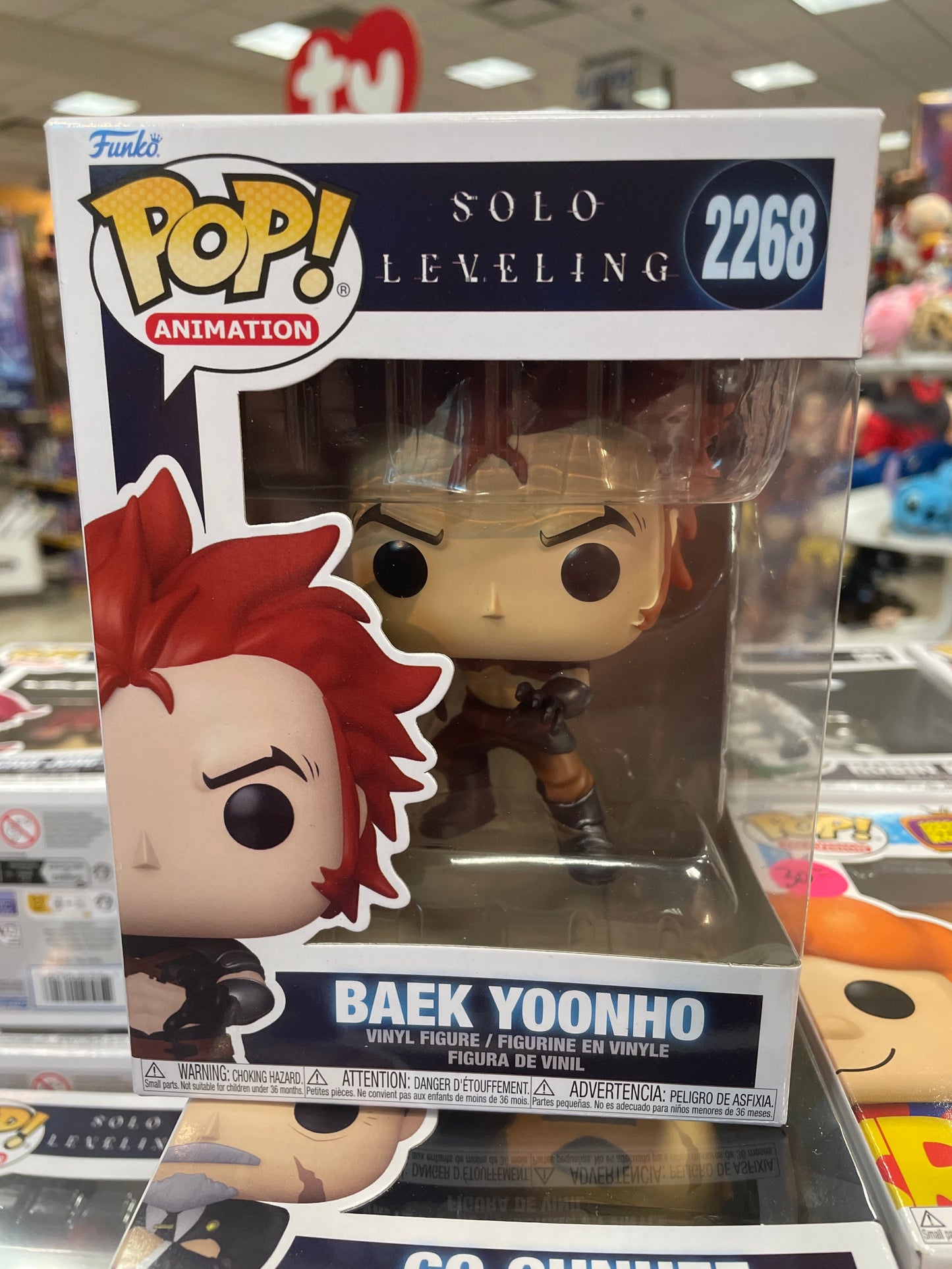 Solo Leveling Baek Yoonho 2268 Funko Pop! Vinyl Figure anime