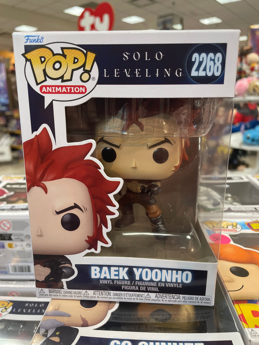 Solo Leveling Baek Yoonho 2268 Funko Pop! Vinyl Figure anime