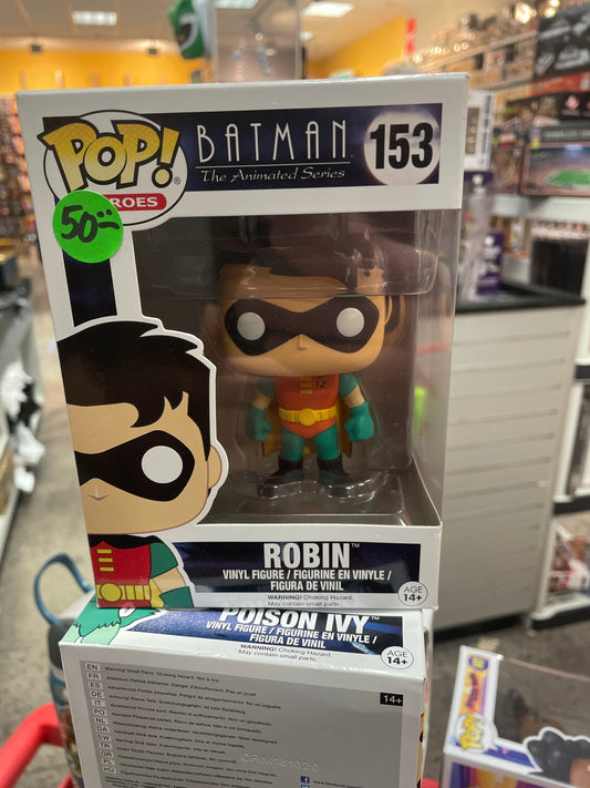 Batman Animated Series Robin Funko Pop! vinyl figure dc comics