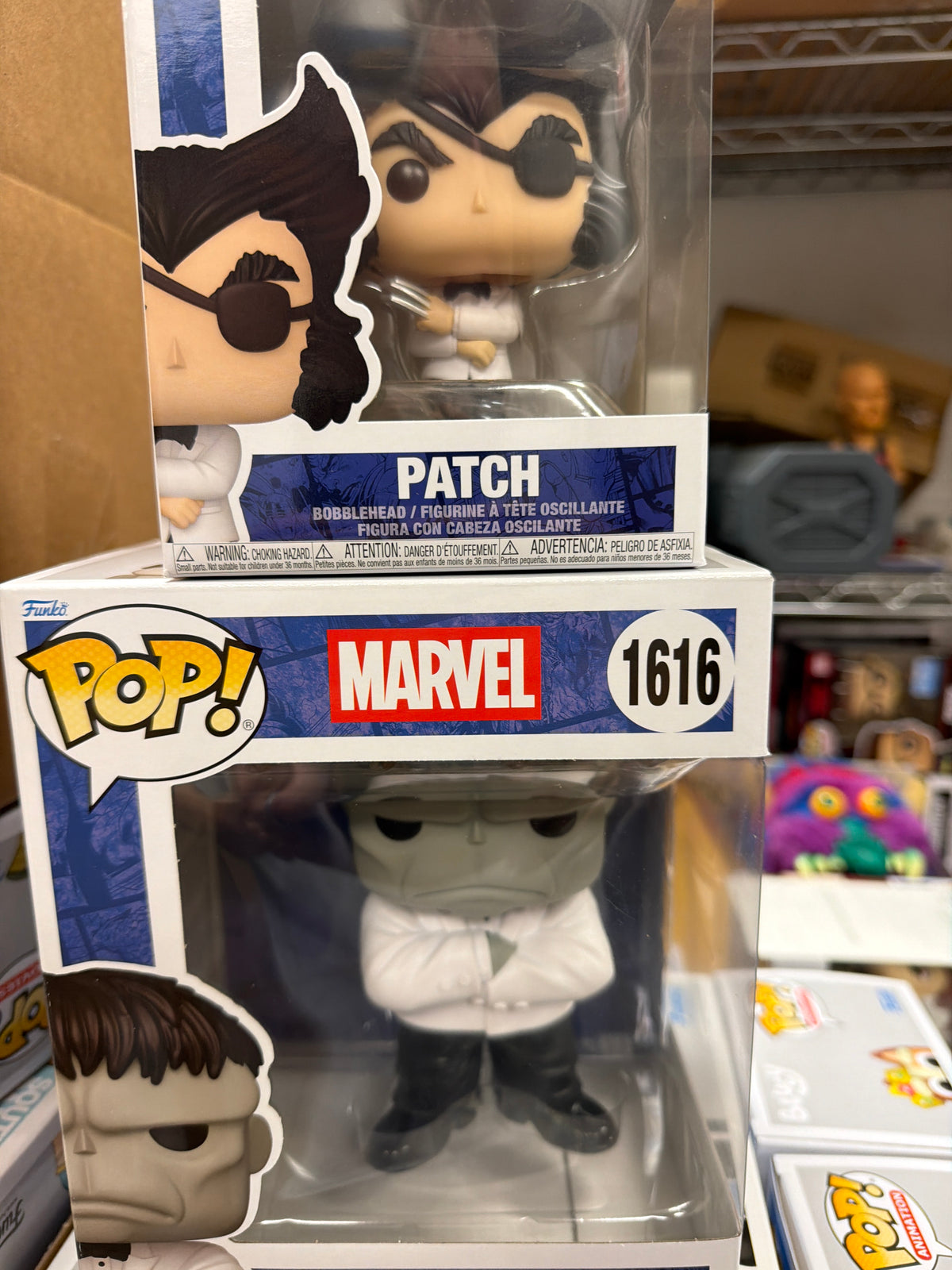 Patch & Joe Fixit Funko Pop! Vinyl figure Marvel