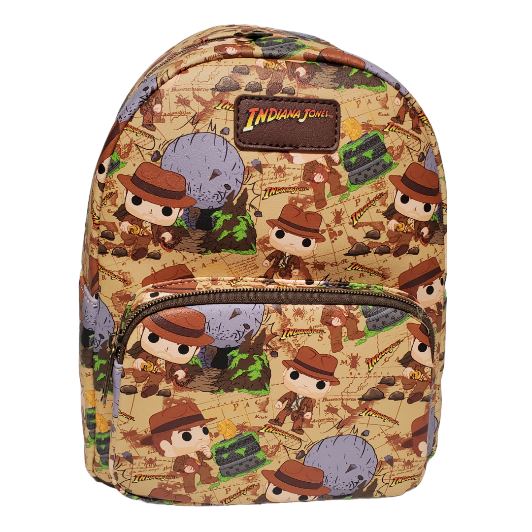 cool man mini backpack Indiana Jones: Raiders of the Lost Ark Mini Backpack by Funko