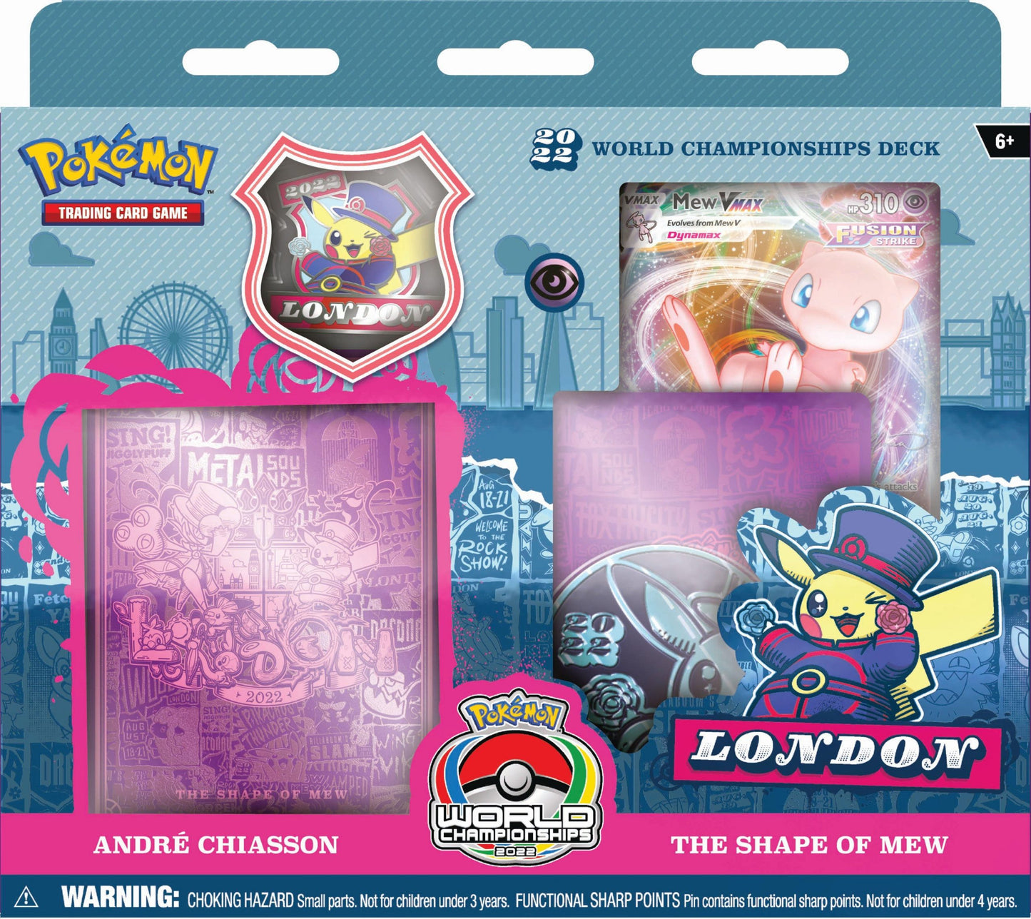 Pokemon 2022 London Championship Deck box sealed