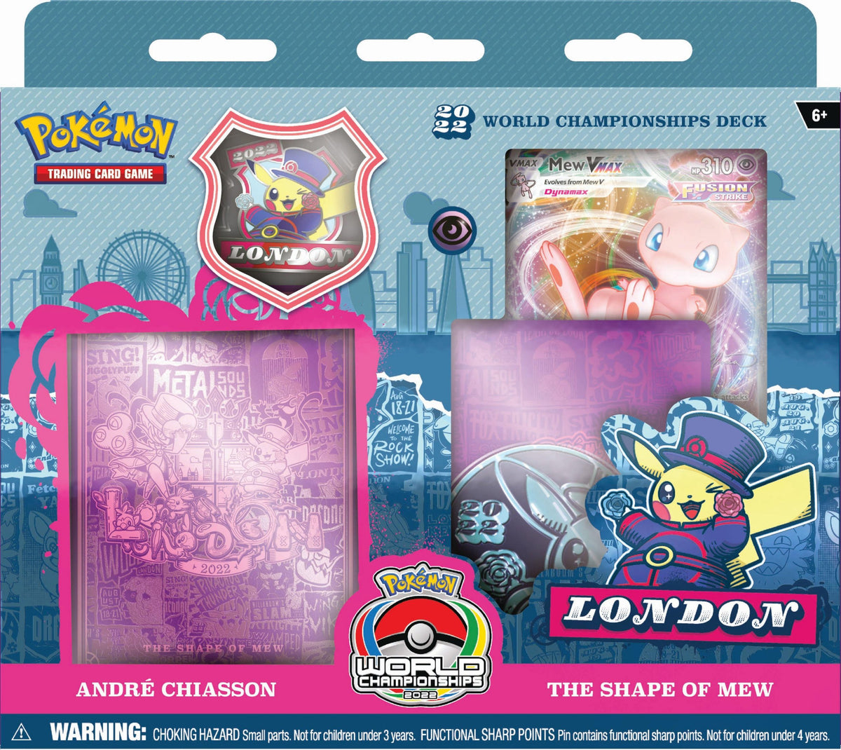 pokemon cards london 2022 Championship Deck box sealed – Tall Man Toys & Comics Accent Color:Veil Purple BETA card World Championships Deck Creative Budget MTG Commander