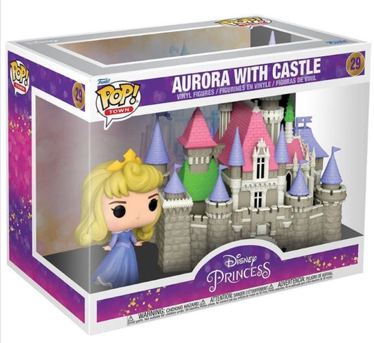 Disney Princess - Aurora With Castle #29 - Funko Pop! Town