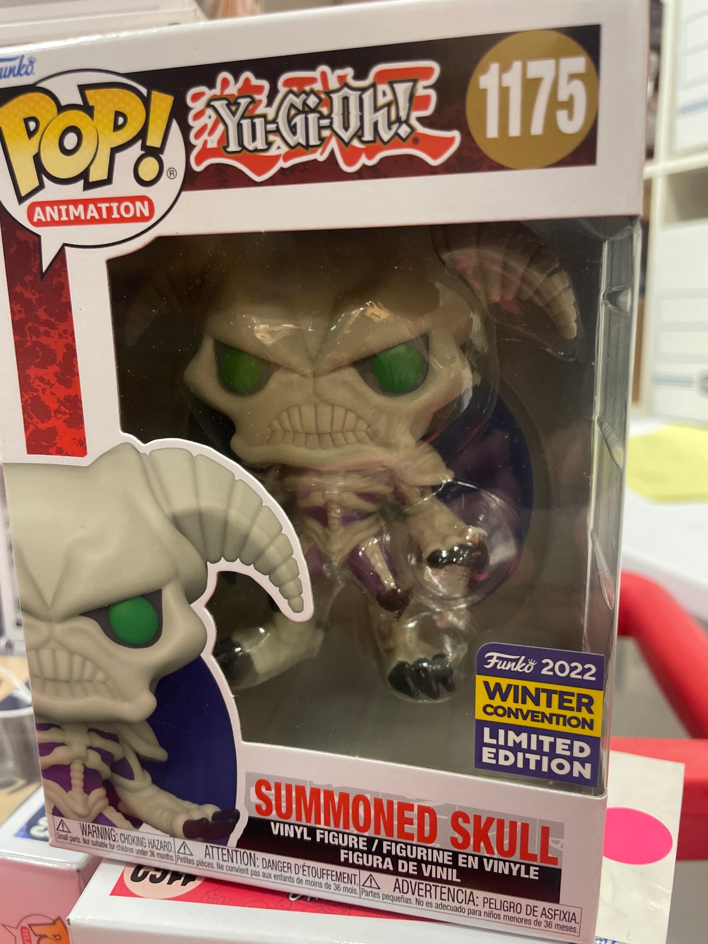 Yugioh! 1175 summoned skull exclusive Funko Pop! Vinyl figure anime