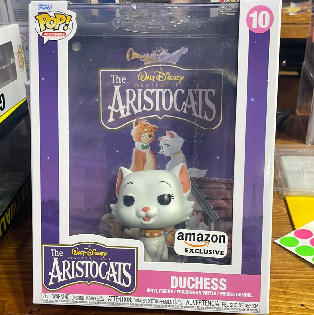 Disney Aristocats exclusive #10 funko pop vintl figure VHS cover