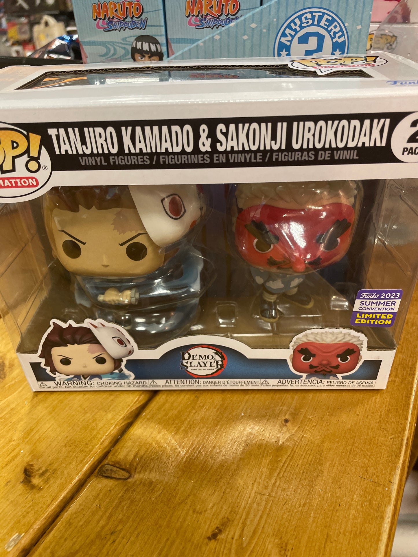 Demon slayer Tanjiro Sakonji 2 pack exclusive - Funko Pop! Vinyl Figure anime
