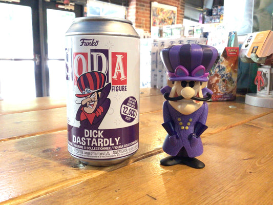 Hanna Barbera Dick Dastardly Vinyl Soda Sealed Mystery Funko Figure (Cartoon) rd