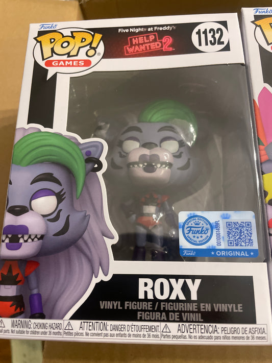 Five nights at Freddy’s FNAF Roxy 1132 Funko Pop! Vinyl Figure video games
