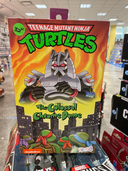 TMNT The Colossal Chrome Dome- Neca Action Figure