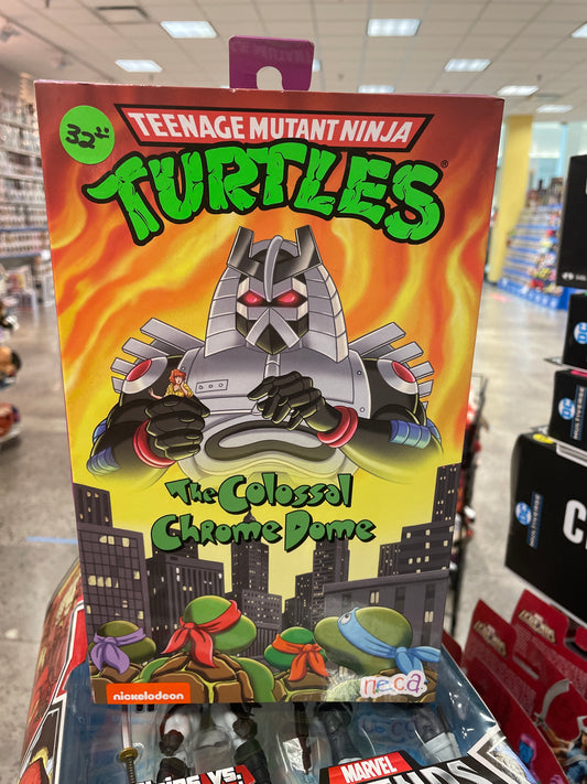 TMNT The Colossal Chrome Dome- Neca Action Figure