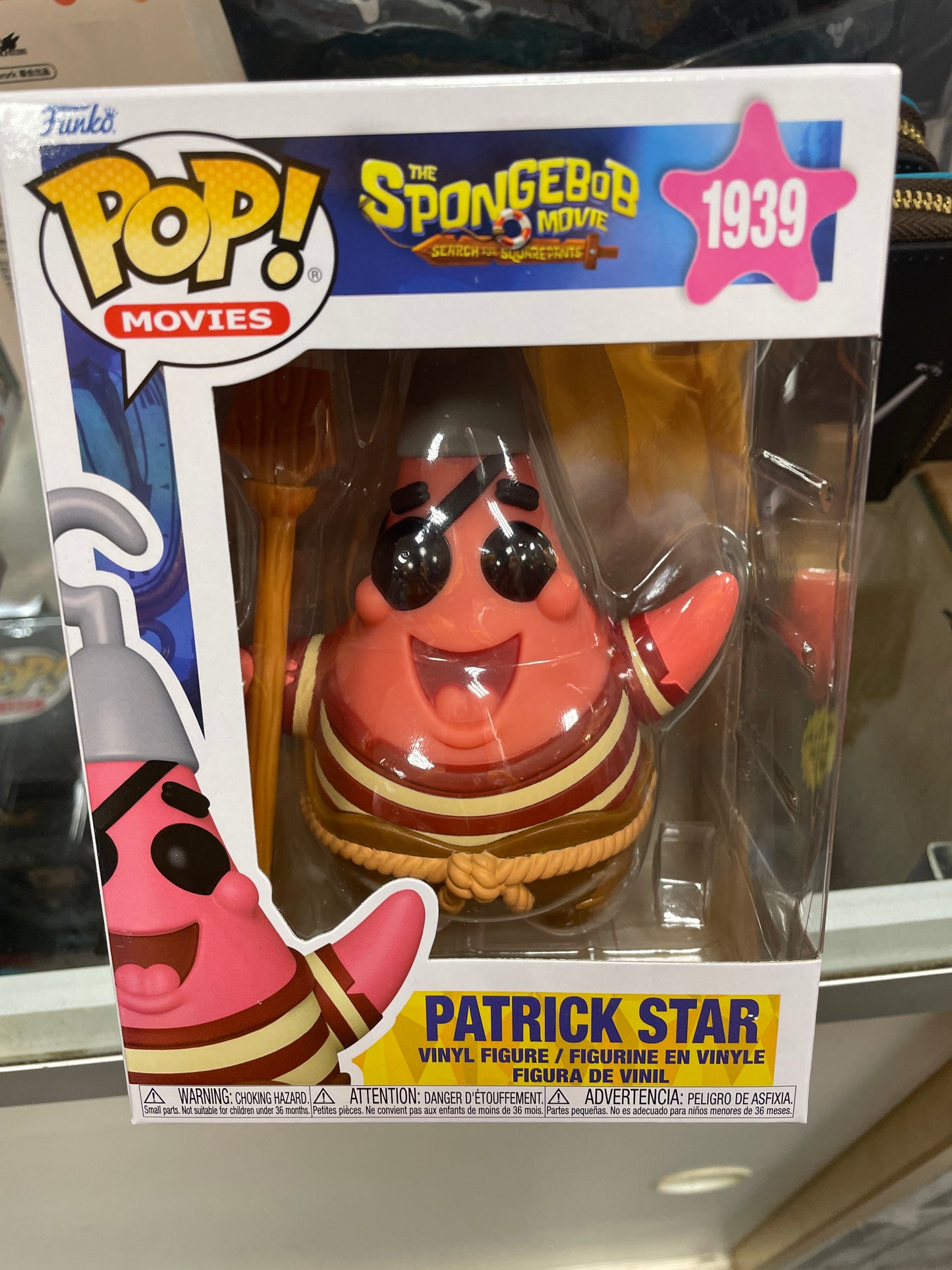 SpongeBob movie 1939 Patrick star Funko Pop! Vinyl Figure cartoon