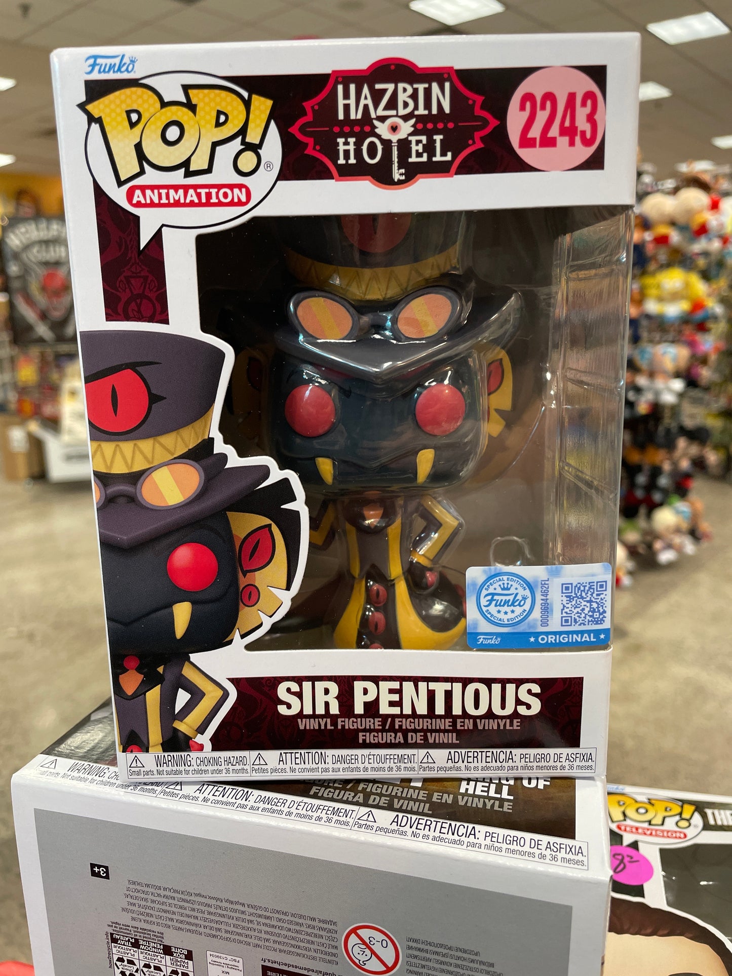 Hazbin Hotel- Sir Pentious #2243 Funko Pop! Vinyl Figure anime