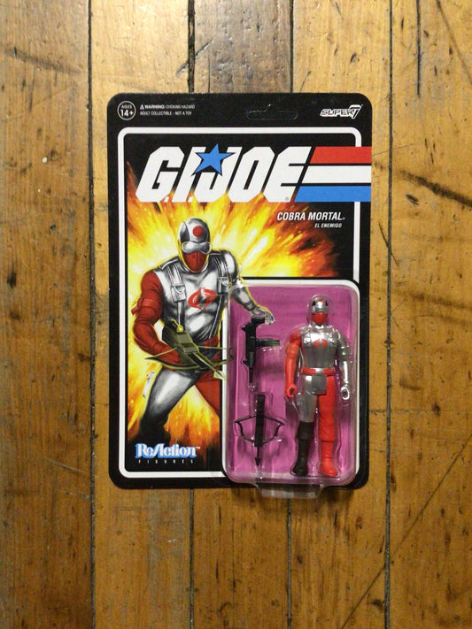 G.I. Joe - Cobra Mortal -Super7 reaction figure