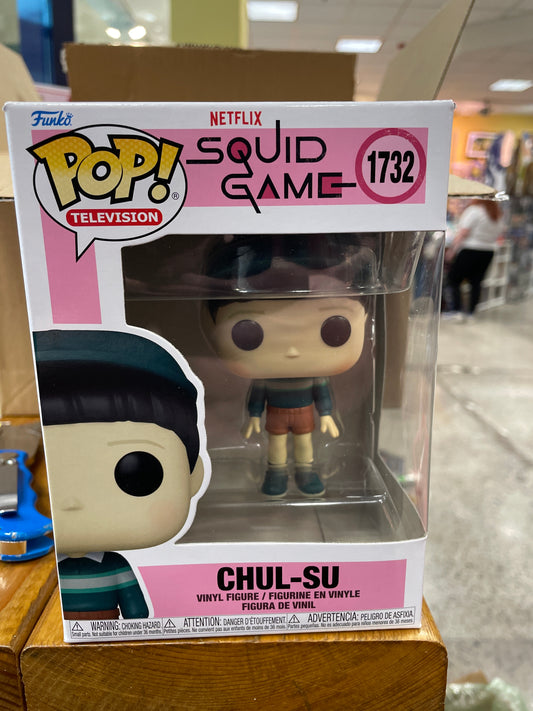 Squid Game Chul-Su #1732 Funko Pop! Vinyl Figure television